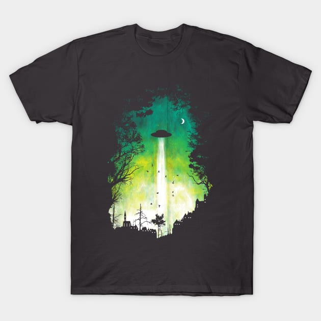 Alienation Radiation T-Shirt by Daletheskater